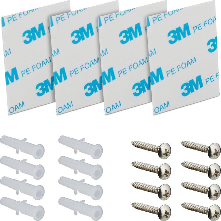 Actual product image Relaxdays Coat hook set