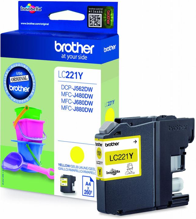 Image du produit Brother Lc-221y (Y)