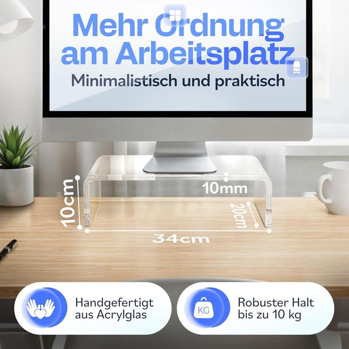 Actual product image Semper Plastic Monitorständer