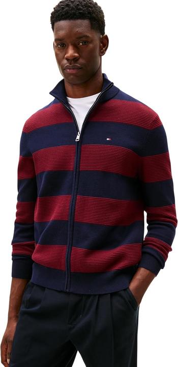 Produktbild Tommy Hilfiger Block Stripe Cotton Zip Through (M)