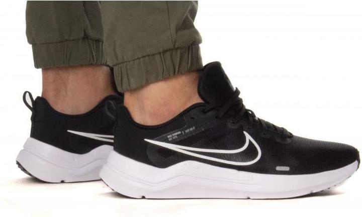 Actual product image Nike Mens Downshifter 12 Running Shoe, Black/White-Dk Smoke Grey-Pure, 42.5 EU (42.5)