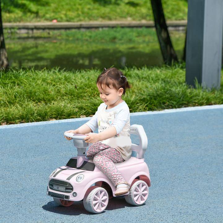 Actual product image Aiyaplay Rutschauto Kunststoff Rosa