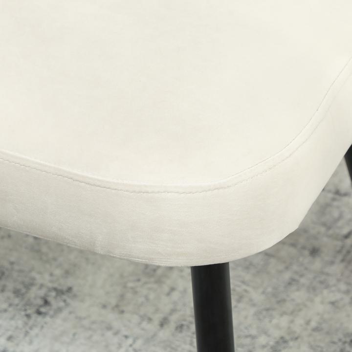 Image du produit Homcom Sofa Polyester, Metall Beige (2 places)