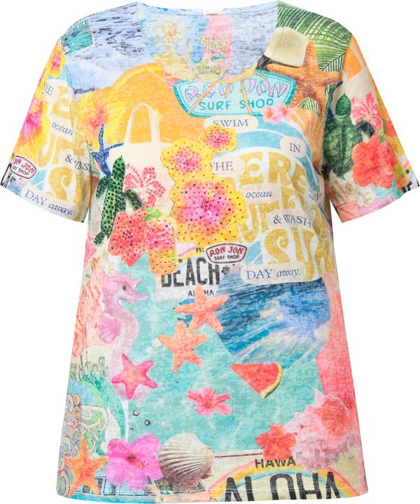 Image du produit Angel of Style T-Shirt, bequeme Passform, Patchdruck (50)