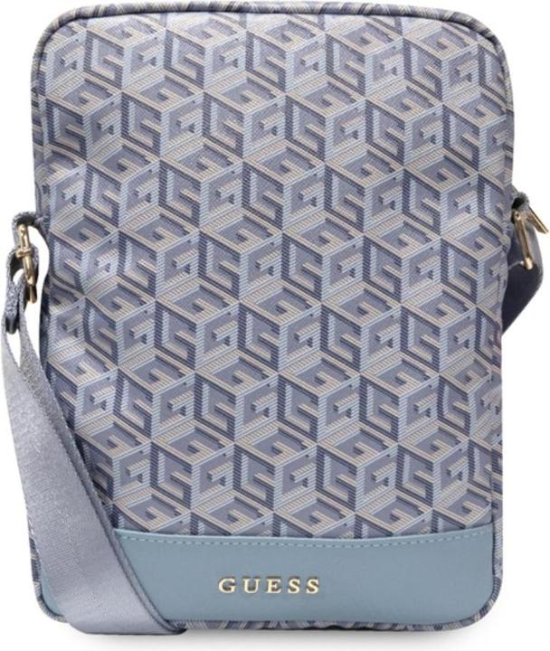 Guess Torba GUTB10HGCFSEB 10" niebieski/blue GCube Stripe Tablet Bag (Universal)