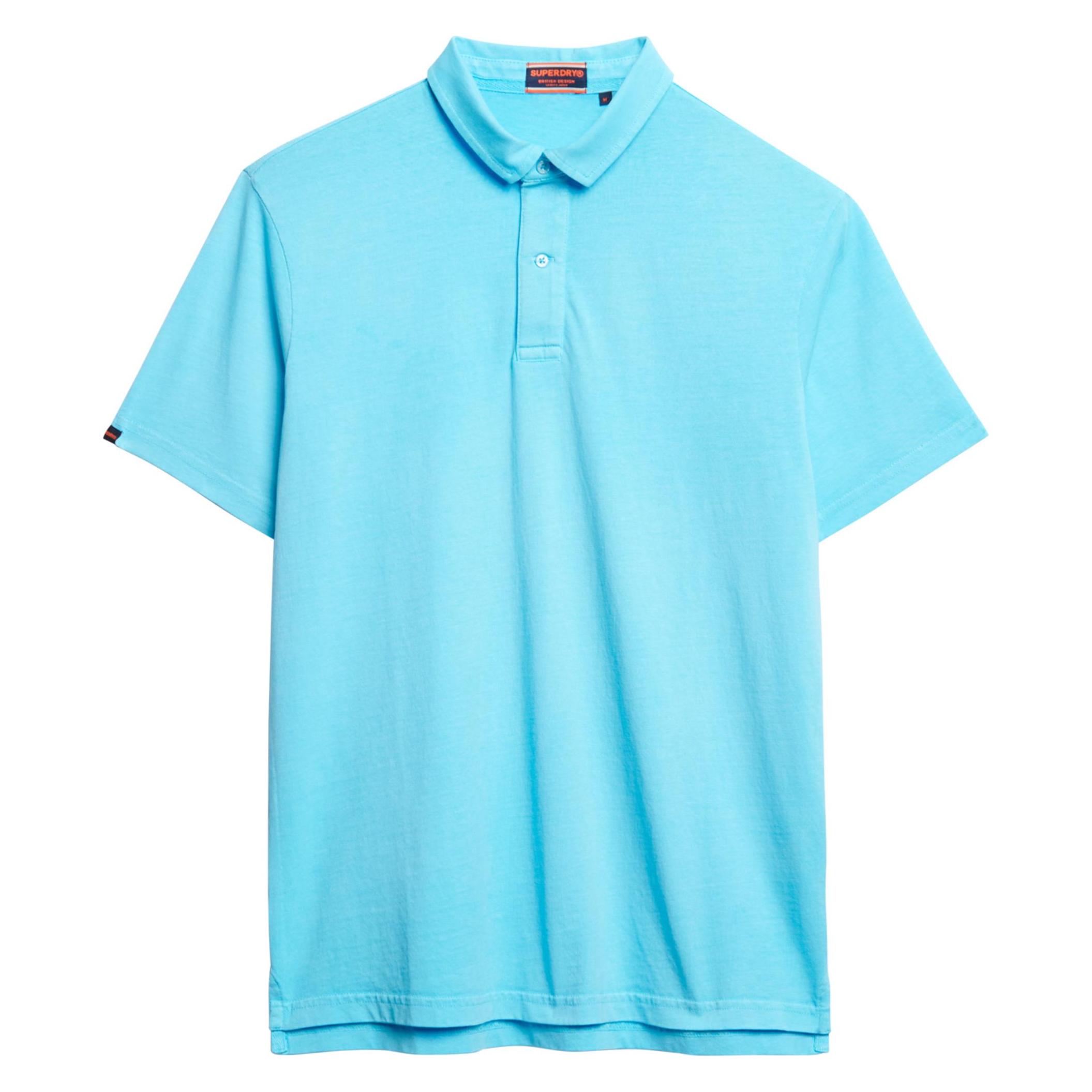 Superdry, Herren, Shirts, Essential Jersey Poloshirt, Blau, (Xl)