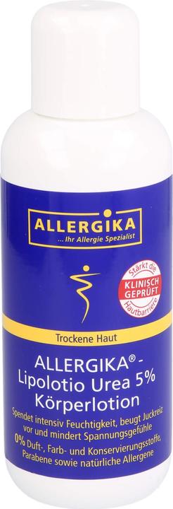 Allergika Lipolotio Urea 5% Körperlotion, 200 ml Lotion (Körperlotion, 200 ml)