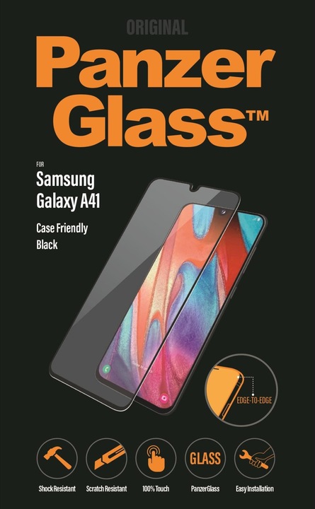 Produktbild PanzerGlass Edge to Edge (1 Stück, Samsung Galaxy A41)
