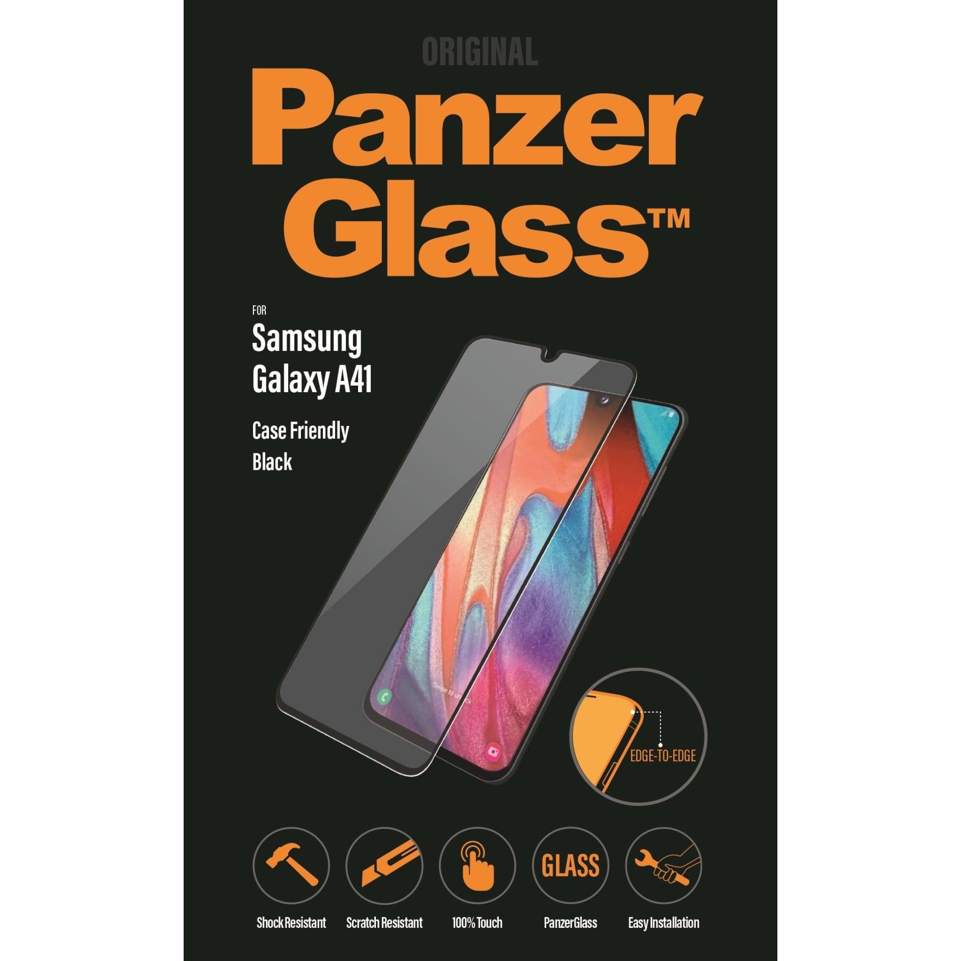 Thumbnail - PanzerGlass Edge to Edge (1 Stück, Samsung Galaxy A41), Smartphone Schutzfolie, Schwarz