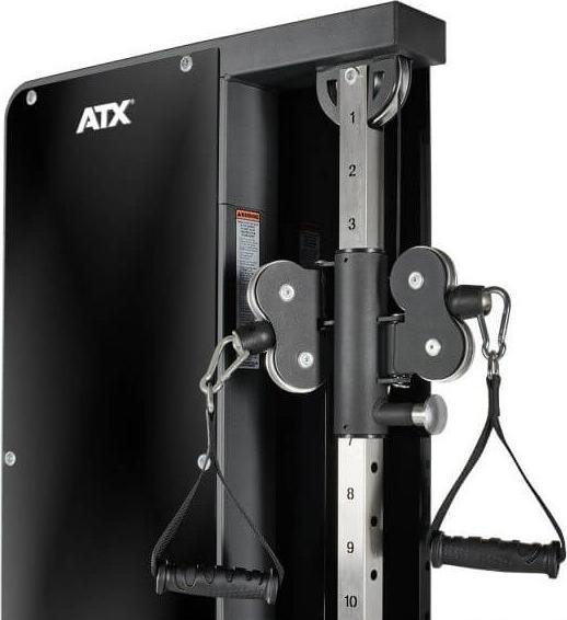 Actual product image ATX Wall pull station with 60kg plug-in weights