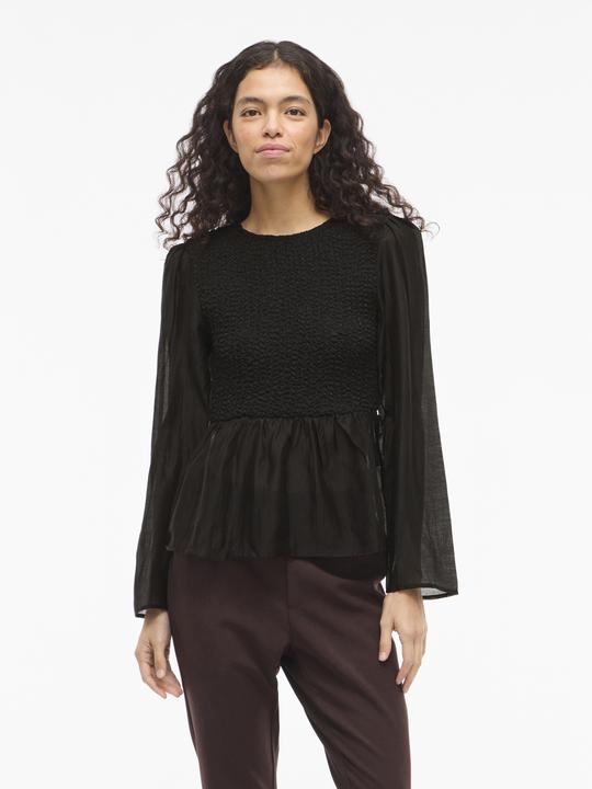 Immagine prodotto Vila VIMILLE Rundhals Oberteil mit langen Ärmeln (40)