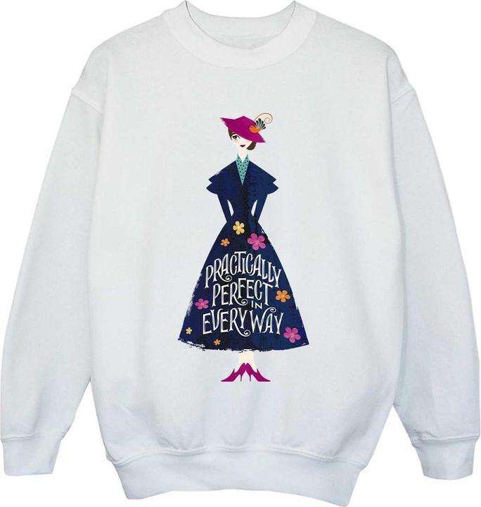Produktbild Mary Poppins Practically Perfect In Every Way Sweatshirt Mädchen (128)