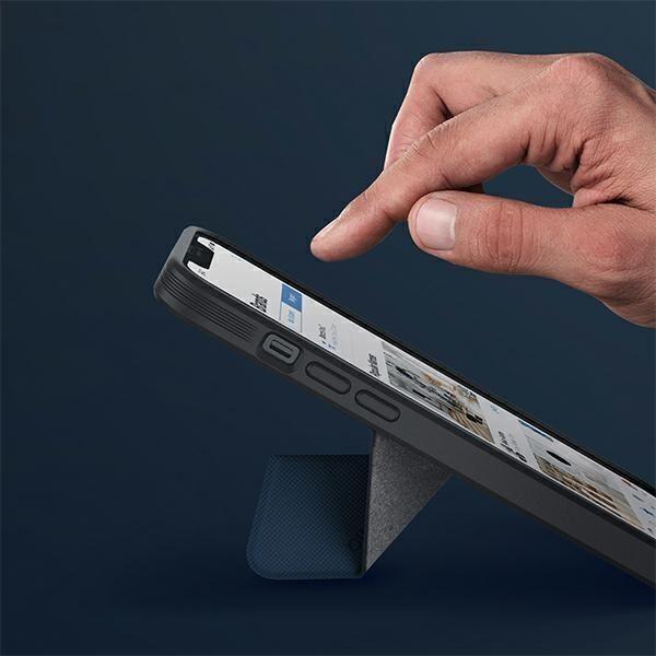 Productafbeelding Uniq etui Transforma iPhone 14 Pro 6.1" Magclick Oplaadcarny/ebony zwart (Apple iPhone 14 Pro)