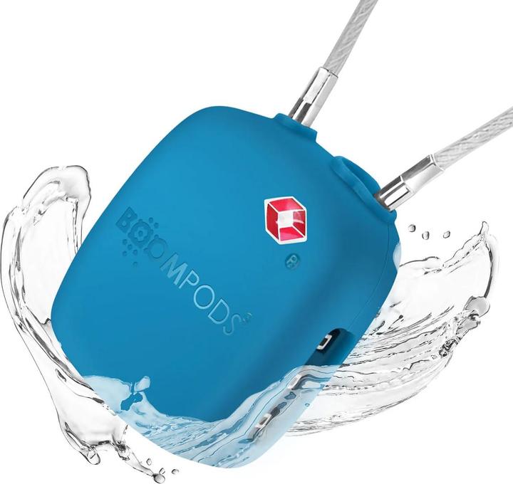 Produktbild Boompods LOCK TSA Bag Tracker Ocean Blue (iOS)