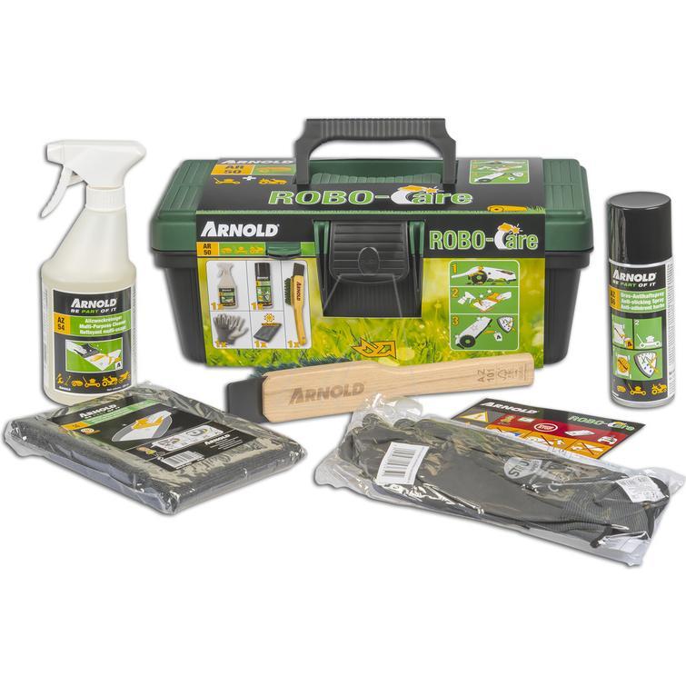 Arnold, Accessori per macchinari da giardino, Set di manutenzione Mower-Care AZ50 (Robot falciante, Tosaerba)