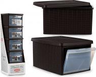 Actual product image Kerbl Stefanplast Elegance Multipurpose Box Moka 29X39 H (39 x 29 x 21 cm, 15 l)