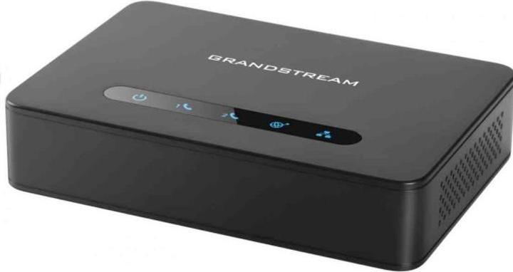 Actual product image Grandstream Routeur adaptateur SIP 2 ports FXS HT812 V2