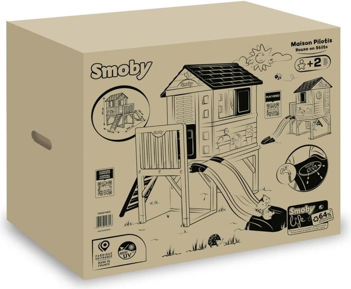 Actual product image Smoby Life Spielhaus Stelzen