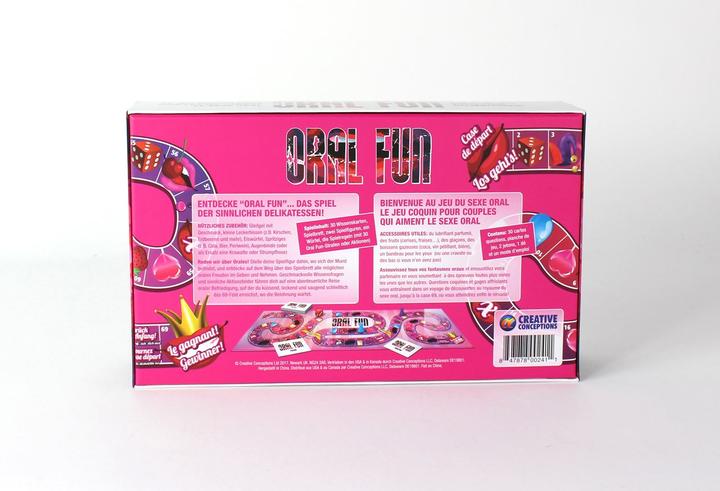 Actual product image Creative Conceptions Oral Fun Game FrenchGerman (Board game, German, English)