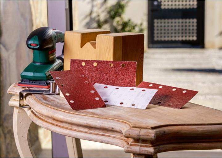 Image du produit Bosch Zubehör Ponceuse orbitale feuille de ponçage à grain mixte (120, 40, 60, 80)