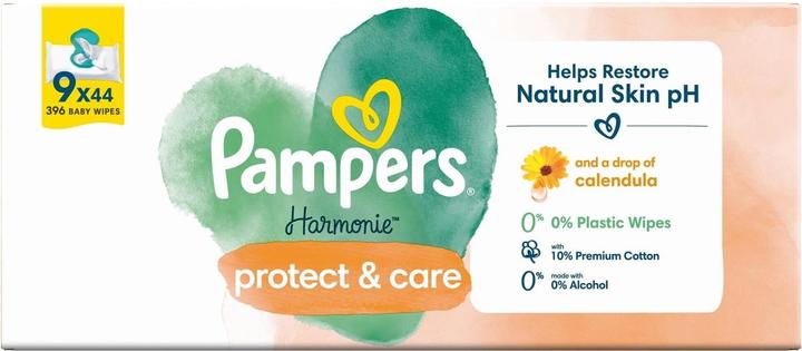 Image du produit Pampers Harmonie Protect & Care (396 pcs)