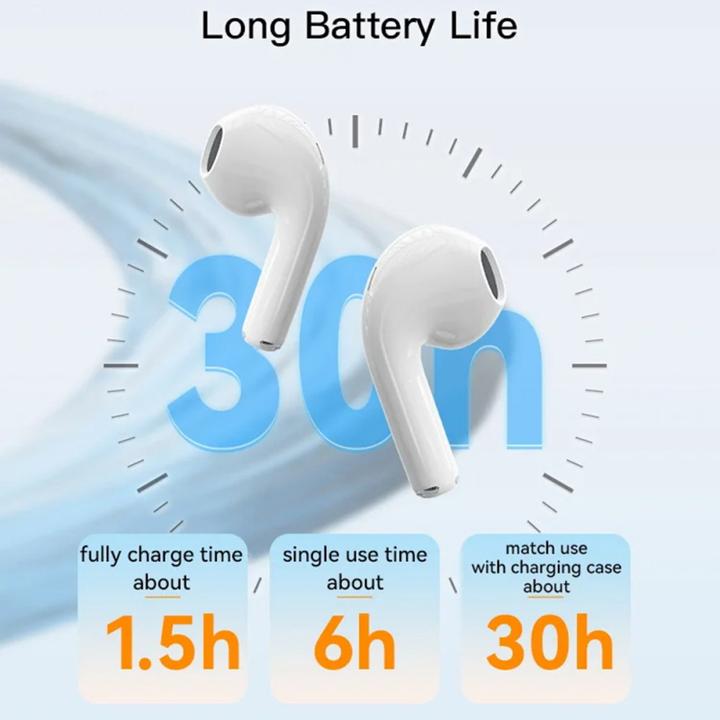 Image du produit Yesido - Écouteurs sans fil (TWS18) - Bluetooth V5.1, demi-oreillette, 220 mAh, Type-C - Blanc (Sans fil)