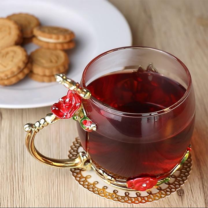 Produktbild Intirilife Schmetterling Teetasse (1x)