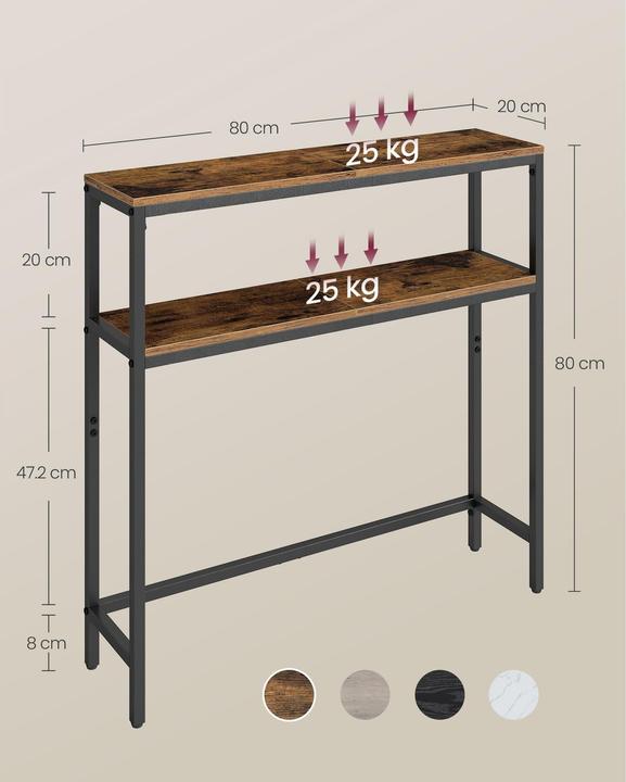 Image du produit Vasagle Jordan (80 x 20 x 80 cm)
