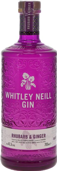 Produktbild Whitley Neill Rhubarb & Ginger Gin (1 x 70 cl)