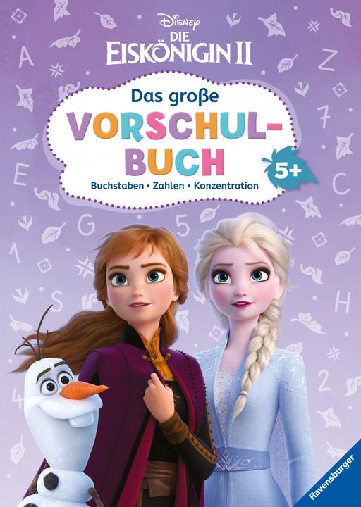 Immagine prodotto Ravensburger Disney Die Eiskönigin 2: Das grosse Vorschulbuch (Tedesco, La Walt Disney Company, 2019)