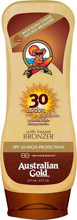 Produktbild Australian Gold Lotion mit Bronzer (Sonnenlotion, SPF 30, 237 ml, 237 g)