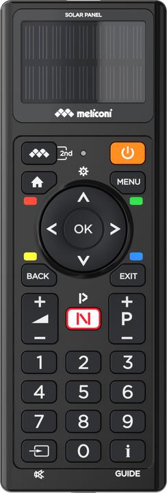 Produktbild Meliconi TLC Solar TV-Infrarot-Fernbedienung (Universal Fernbedienung, Infrarot)