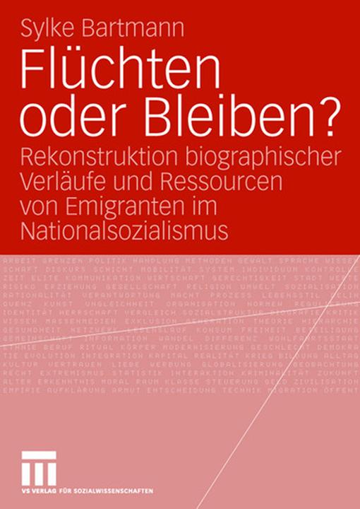 Produktbild Flüchten oder Bleiben? (Deutsch, Sylke Bartmann, 2006)