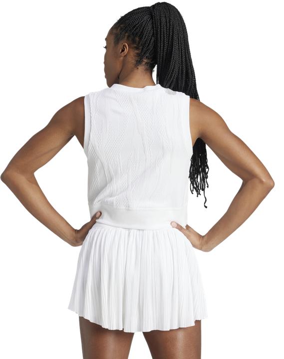 Produktbild adidas Crop Top Pro Damen weiss (S)