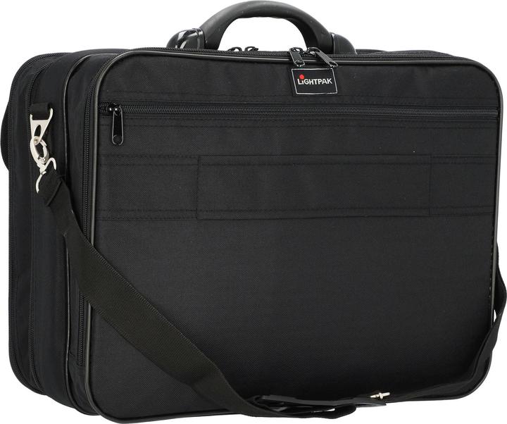 Image du produit Lightpak Sacoche Corniche pour ordinateur portable 17 pouces, 3 compartiments, bandoulière (17")