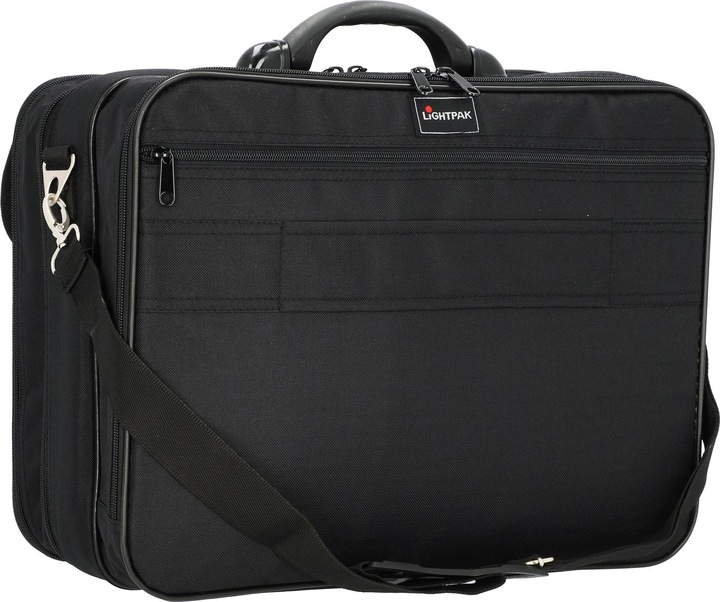Produktbild Lightpak Notebook-Tasche Corniche, f. 17 Zoll Laptops, 3 Fächer, Schultergurt (17")