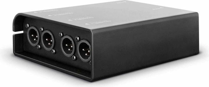 Immagine prodotto Palmer Audio AoC Box XLRm - Audio over Cat Box da etherCON a 4 x XLR maschio (Adattatore angolare)