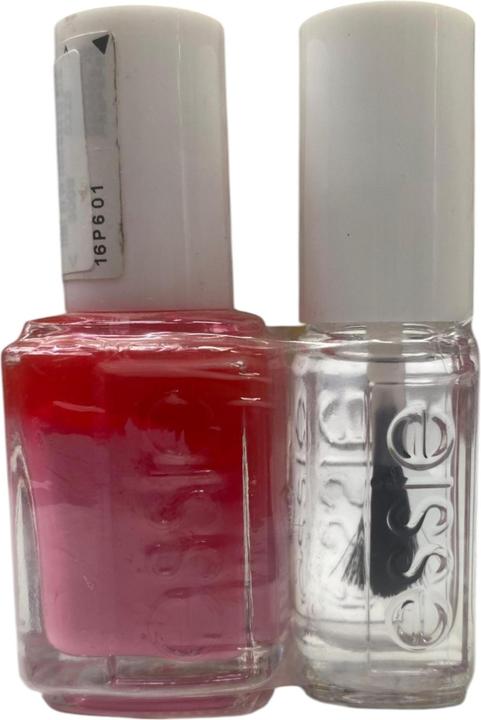 Produktbild Essie Set manichiura/pedichiura Nail Lacquer No.20 Lovie Dovei, 13.5ml Topcoat Good to go, 5ml (20 Lovie Dovei, Farblack, Top Coat)