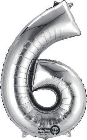 Immagine prodotto Amscan Numero 6 (1 x)