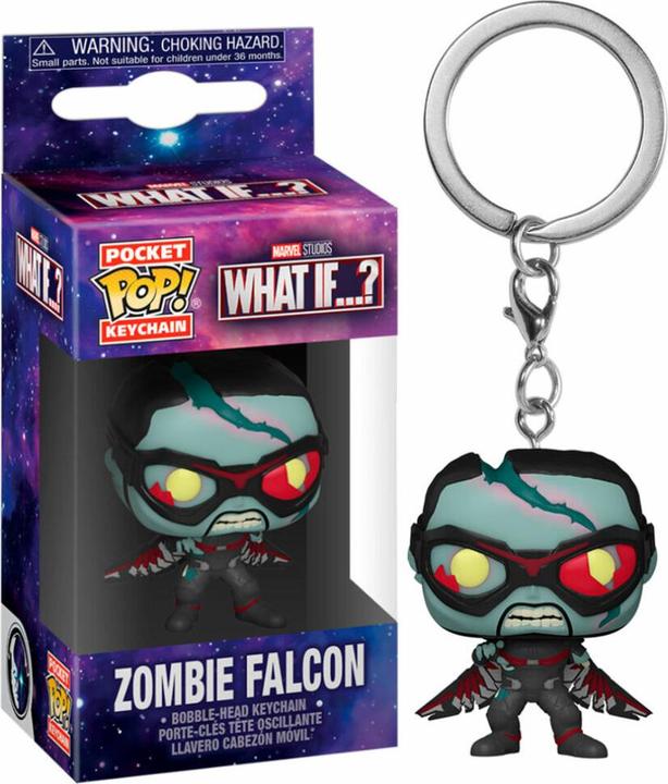Immagine prodotto Funko Portachiavi Pop! What If - Zombie : Falcon
