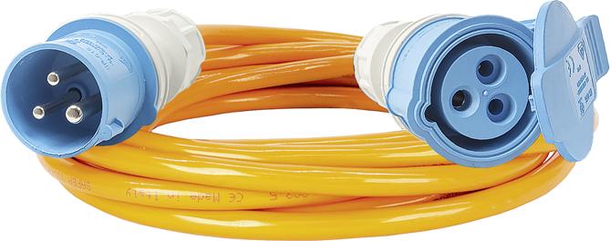 Immagine prodotto Steffen Cavo di prolunga industriale GdV 3x2,5mm2 10m CEE16/3-CEE16/3 IP44 sw (10 m, CEE)