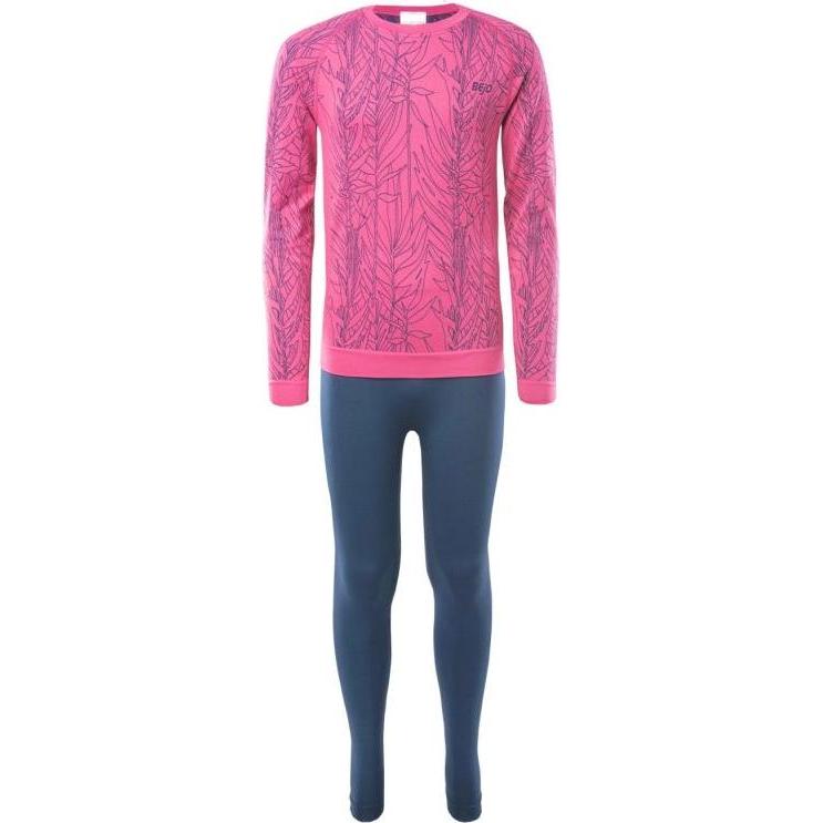 Bejo, Unisex, Intimo termico, Dziecięcy Zestaw bielizny termoaktywnej GRAR SET II JRG (146, 152), Blu, Pink, 152, 146