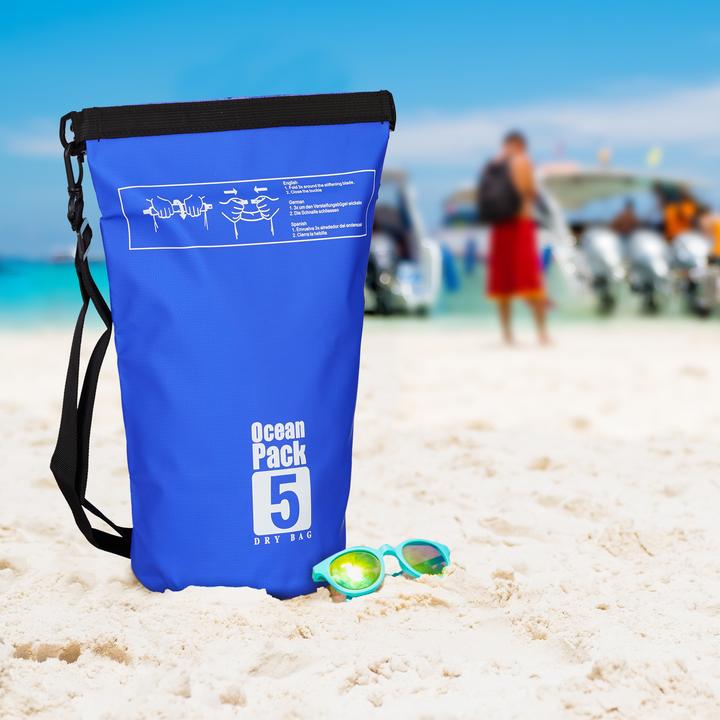 Actual product image Relaxdays Waterproof 5L Dry Bag (5 l)