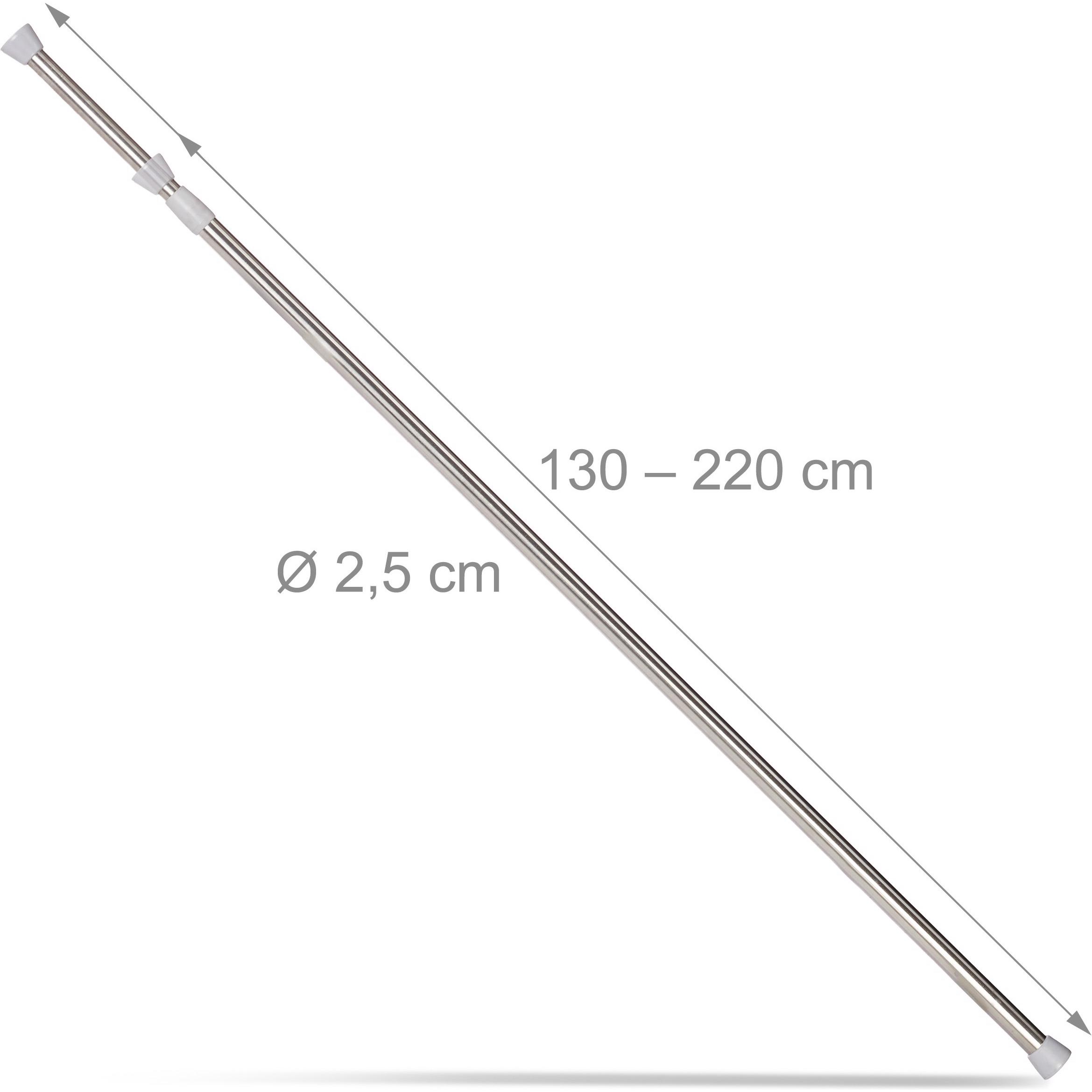 Thumbnail - Relaxdays, Duschvorhangstange, Teleskopstange