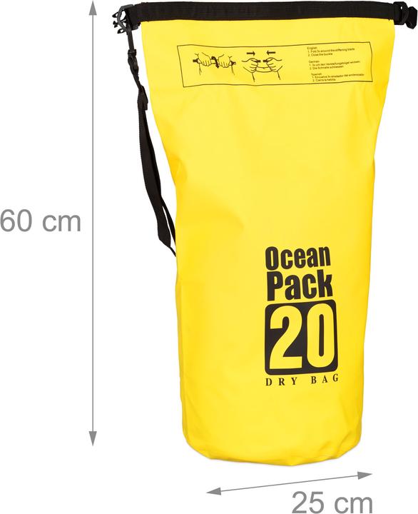 Actual product image Relaxdays Ocean Pack (20 l)