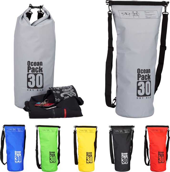Actual product image Relaxdays 30 L Waterproof Dry Bag (30 l)