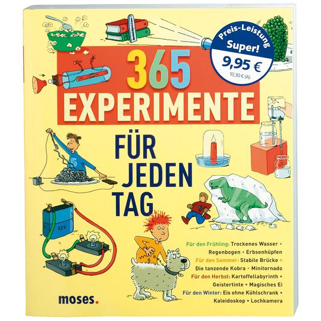 365 Experimente für jeden Tag, Kinderbücher von Anita van Saan