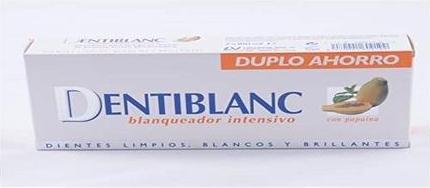 Produktbild Laboratorios Viñas Dentiblanc Blanqueador Intensivo Pasta Dental Duplo 100 Ml 2 U (200 ml)
