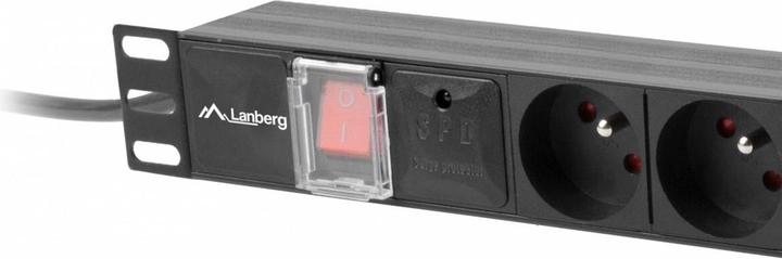 Image du produit Lanberg PDU-07E-0200-IEC-BK Câble d'extension 7 sorties CA Indoor