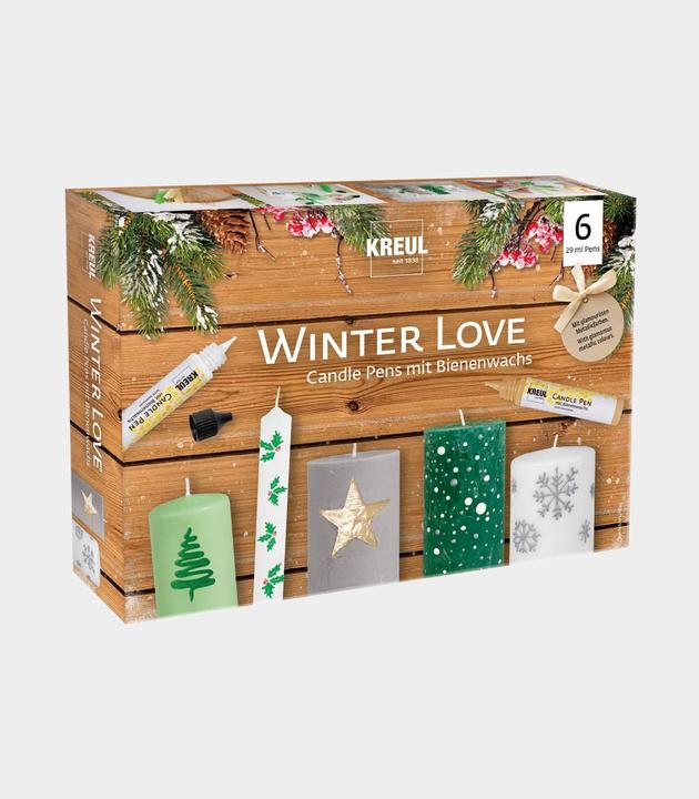 Produktbild Kreul Winter Love (Weiss, Silber, Grün, Gold, Schwarz, Rot, 174 ml)